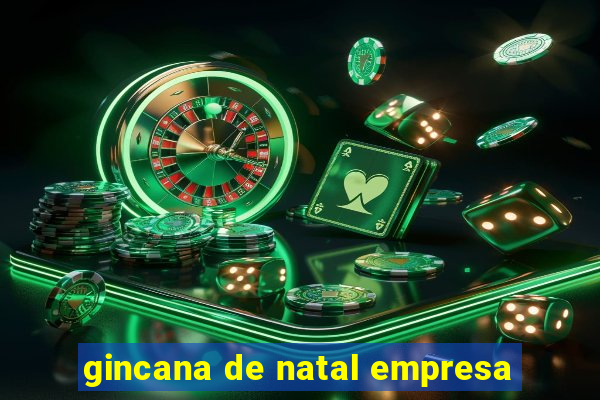 gincana de natal empresa